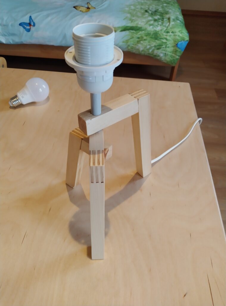 Eoncrafts Bedside lights: first light topside view