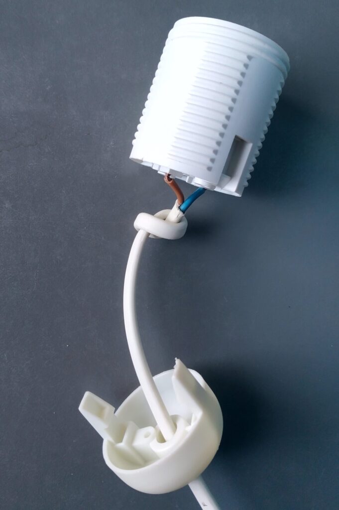 Eoncrafts Bedside lamps power cord strain relief