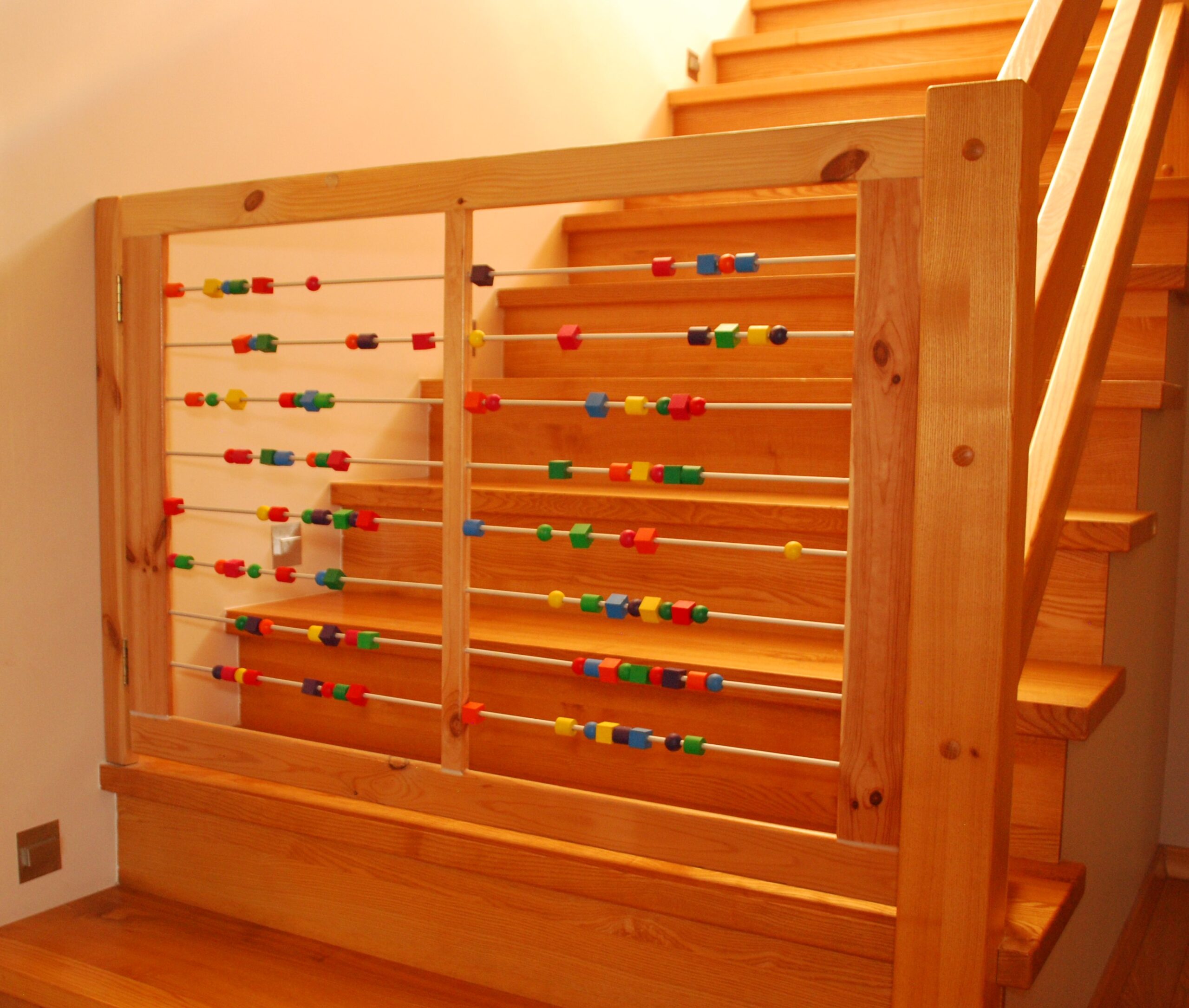 Eoncrafts Baby gate meets abacus